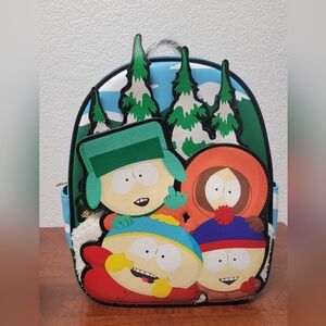 Comedy Central South Park Backpack Nwt
